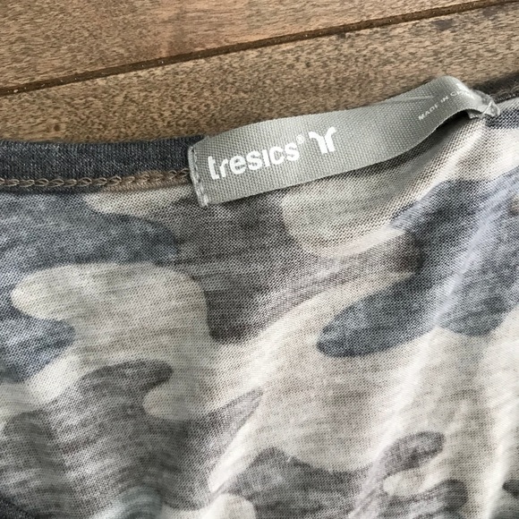 Tresics Camouflage Top Blouse Shirt - Picture 4 of 6
